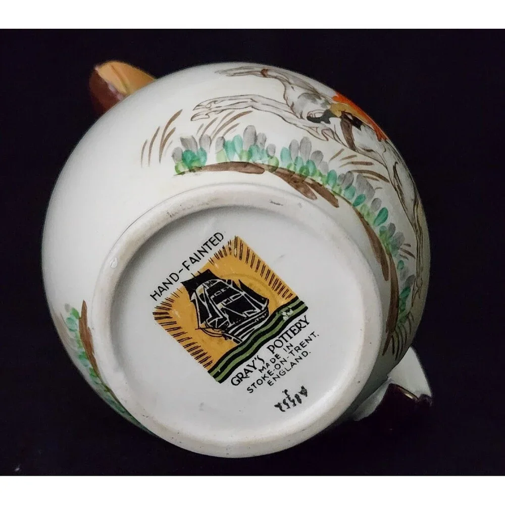 Gray's Pottery ~ Foxhunting Pitcher/Jug